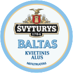 Švyturio Baltas pilstomas alus